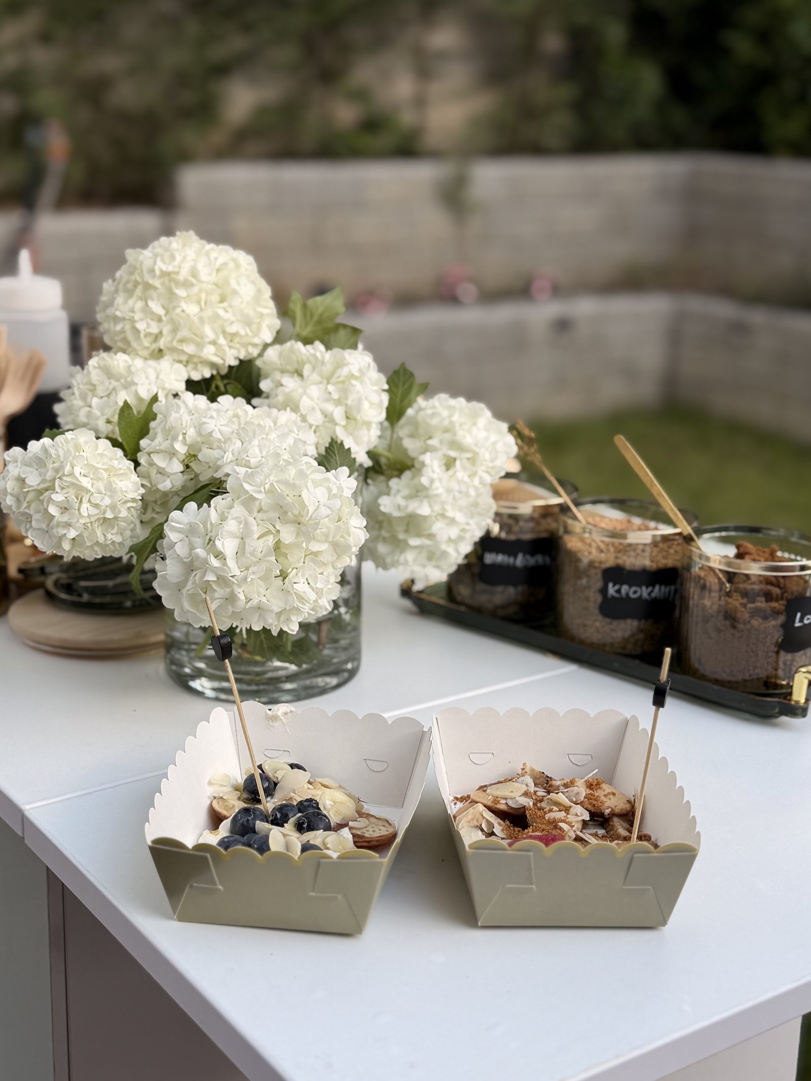 Wedding setup